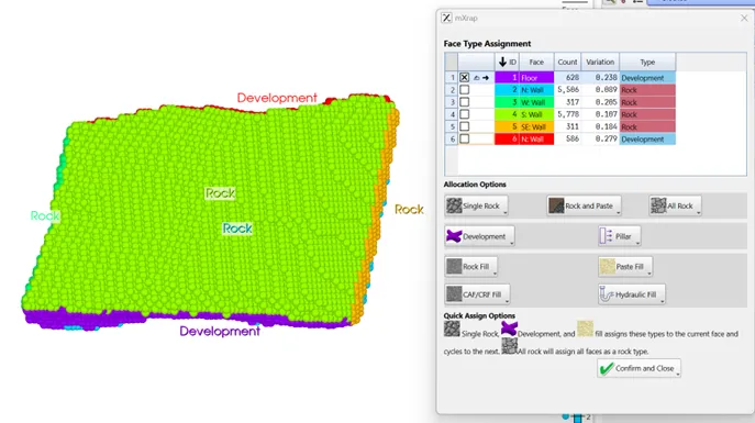 Editing face tag types