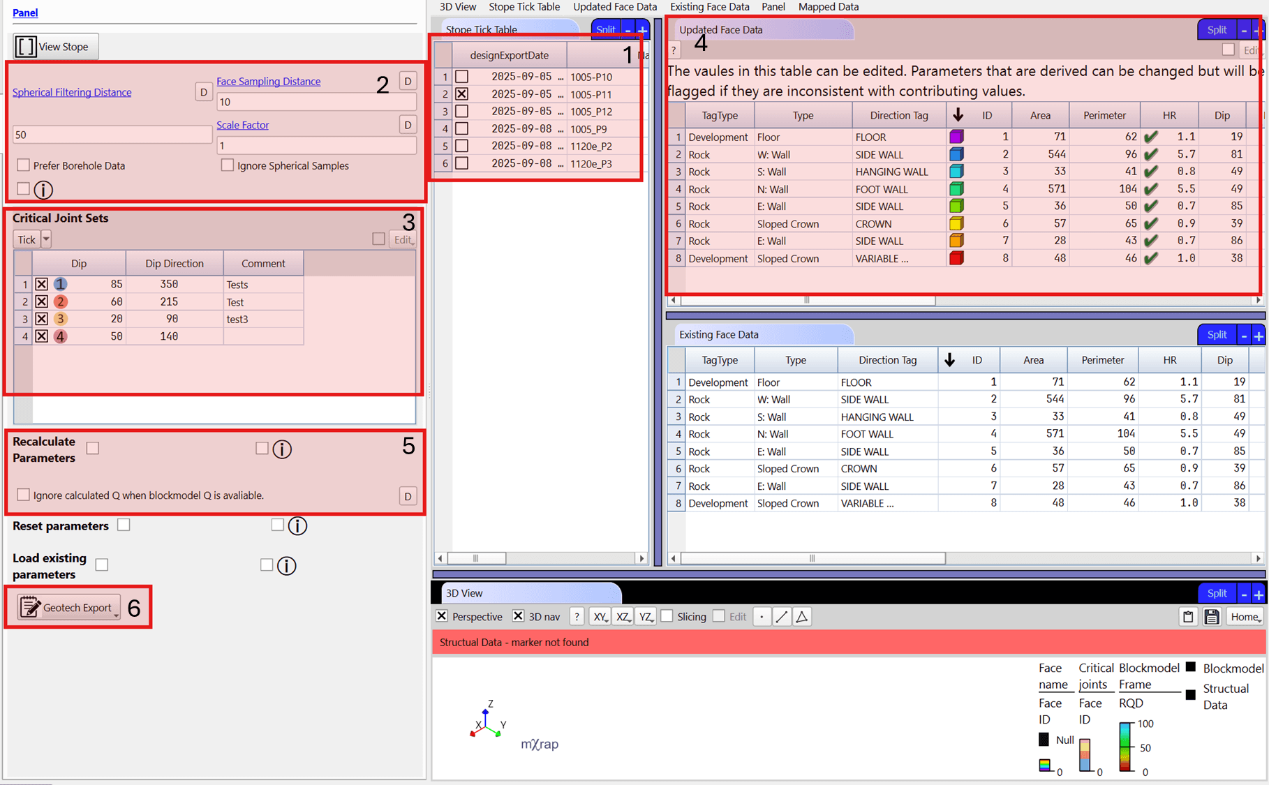 Geotechnical information